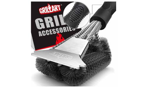 grill brush and scrapper