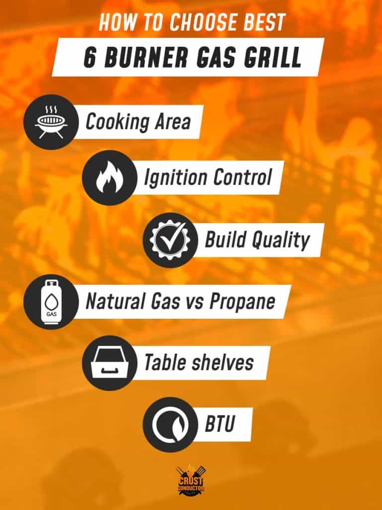 How To Choose Best 6 Burner Gas Grill